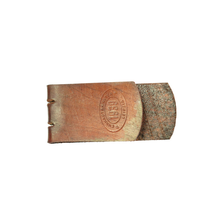 Cuir de boucle de ceinturon Allemand 39/45