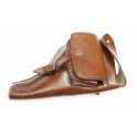 Etui cuir Reichrevolver couleur brun 