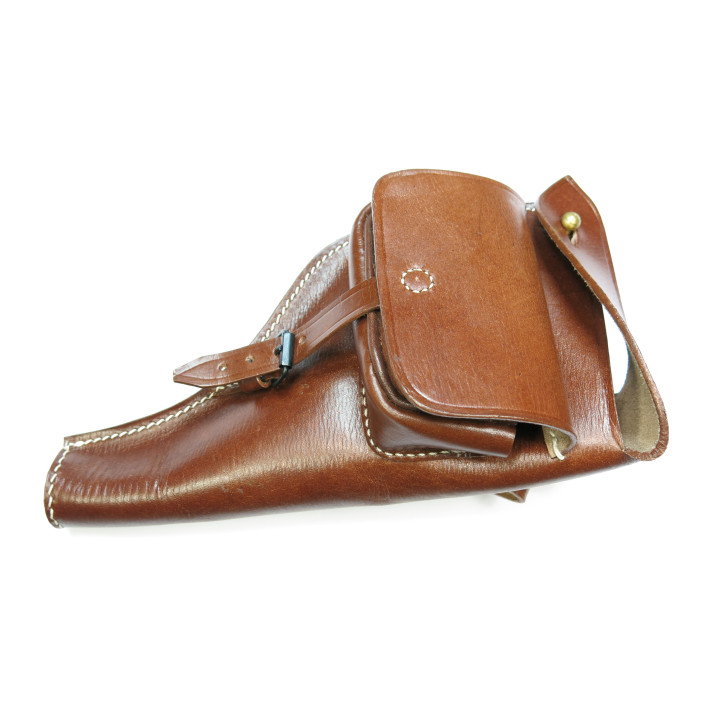 Etui cuir Reichrevolver couleur brun 