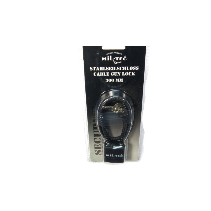 Cable gun lock  pour armes  ref 300