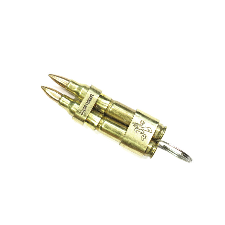 Briquet Vietnam avec cartouches 5.56 