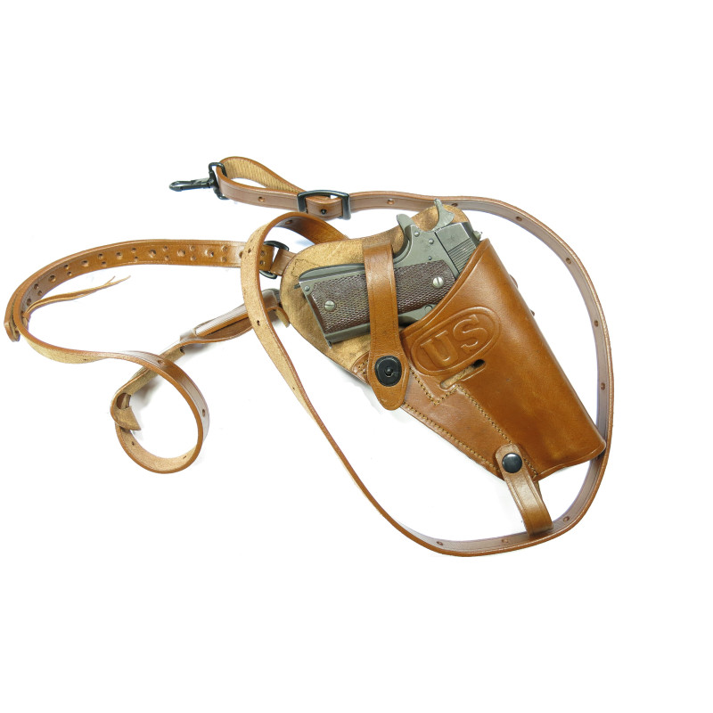 Holsters d'epaule Colt 45 2 sangles ref MIL