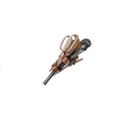 Etui cuir P08 Luger modele parachutiste 