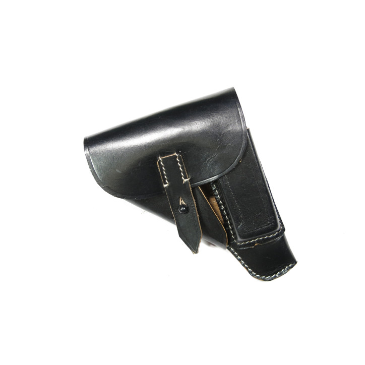 Etui cuir noir pour pistolet Walther PPK ou FN 1910 Allemand
