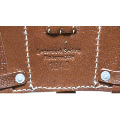 Brown leather ammo pouch Mauser K98