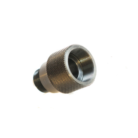 Adaptateur pour modérateur mini UZI diamètre 18 pas de 1 mm