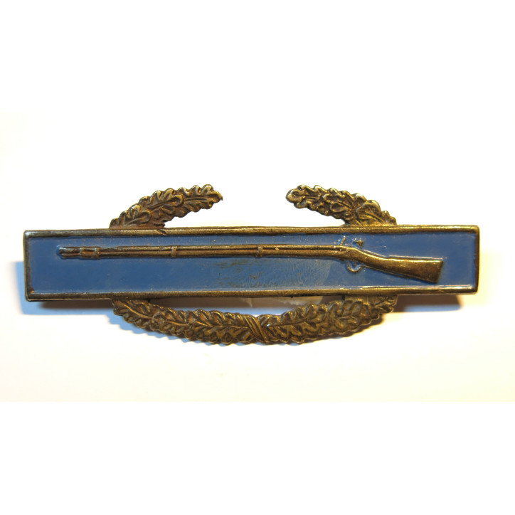 Insigne Combat Infantryman Badge CIB original US Army 39/45 a epingle  ref bo 03