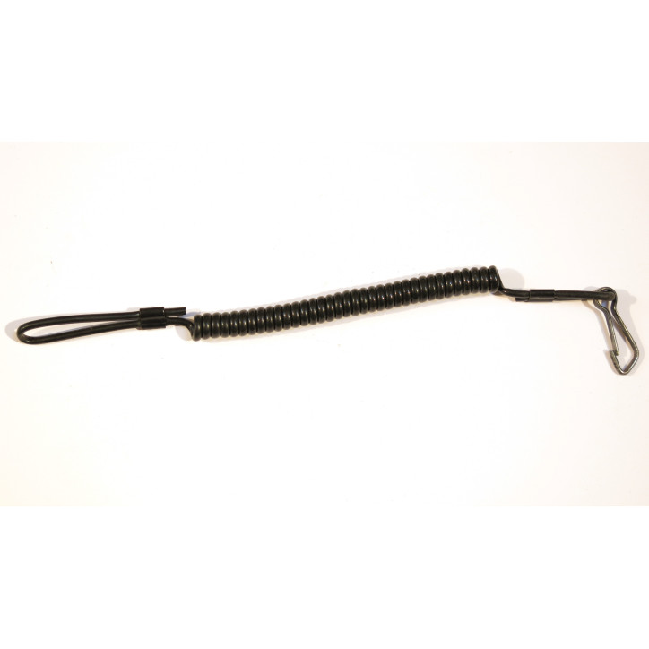 Dragonne en kevlar pour arme de poing noire 12 mm Dragonne en kevlar pour arme de poing noire 12 mm