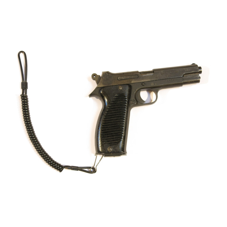 Dragonne en kevlar pour arme de poing noire 12 mm Dragonne en kevlar pour arme de poing noire 12 mm