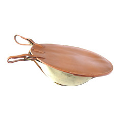 Porte casque cuir  pour casque Anglais 39/45 