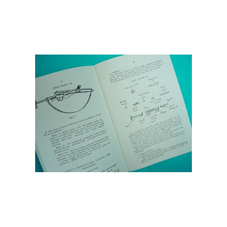 Livret d'instruction PM STEN 39/45 