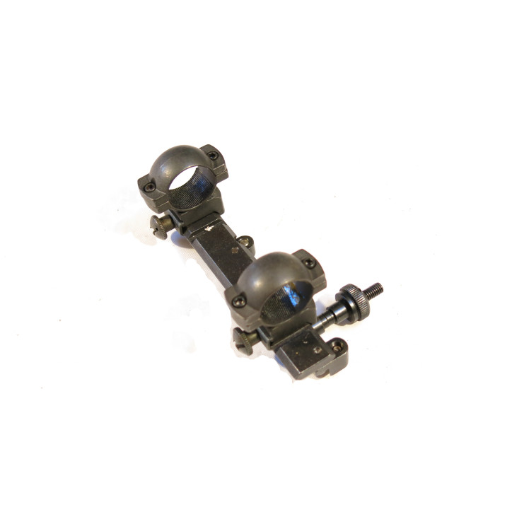 Montage de lunette fusil Garand pour hausse avec  colliers 1 pouce 
