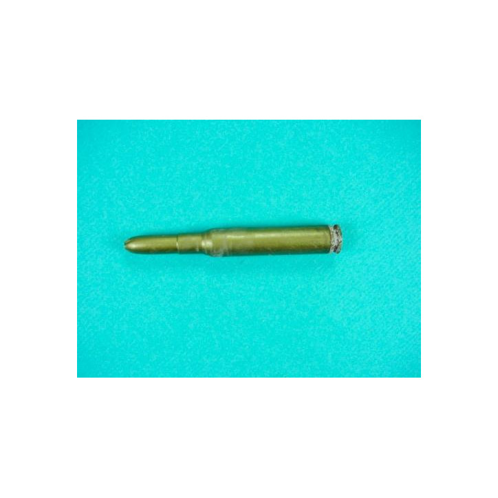Cartouche calibre 30-06  SFM de cinéma en plastique doré pour film le jour le plus long 