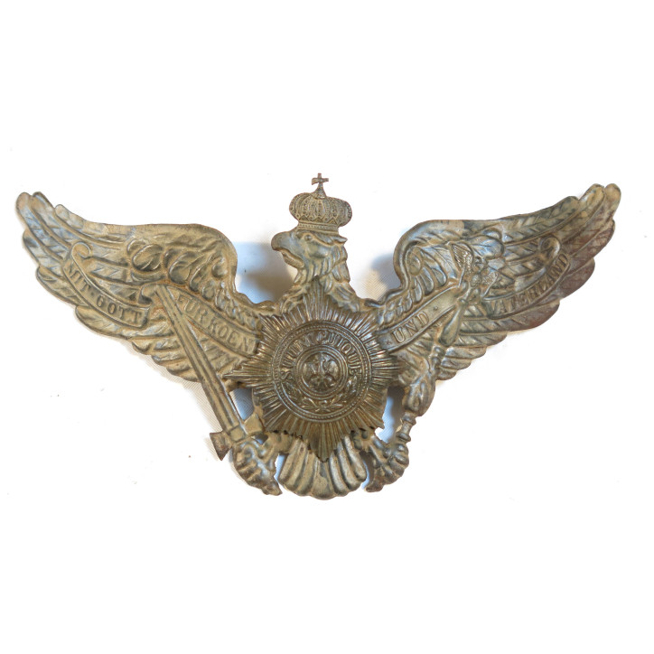 Plaque de la garde modele 15 pour casque a pointe  ref bo 197