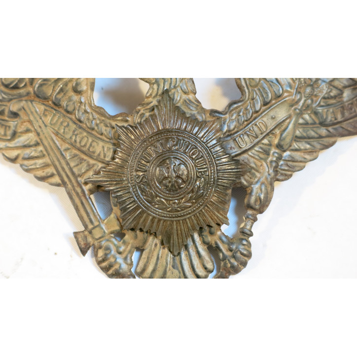 Plaque de la garde modele 15 pour casque a pointe  ref bo 197