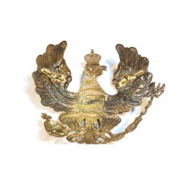 Plaque Prussienne modele 1915 pour casque a pointe acier ref bo  198