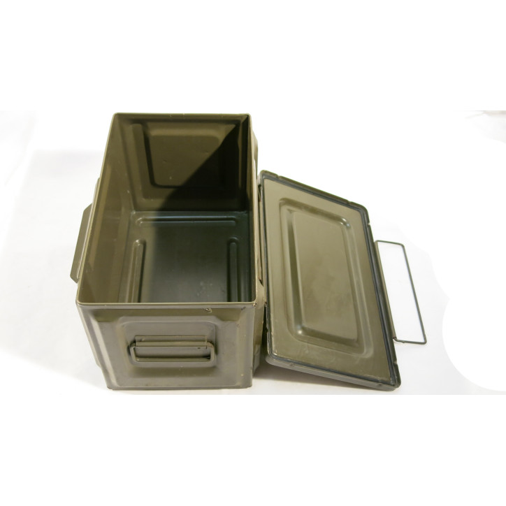 Caisse à munitions métallique 12.7 ref FE 12