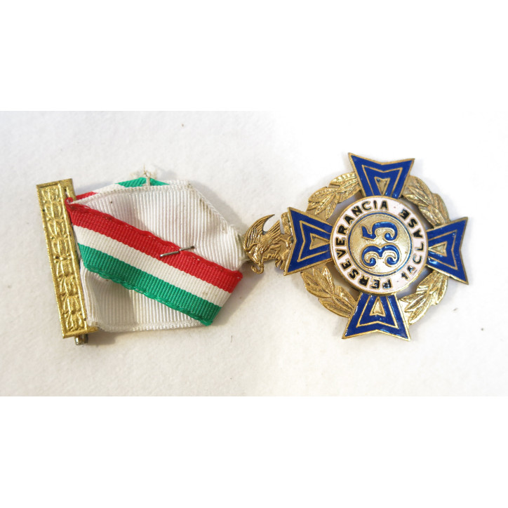 Croix de perseverance 35 ans armée Mexicaine ref bo4