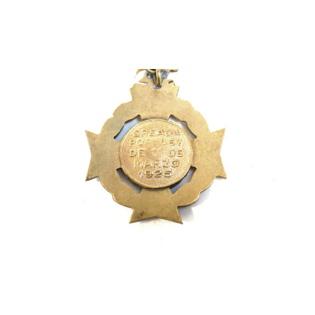 Croix de perseverance 35 ans armée Mexicaine ref bo4