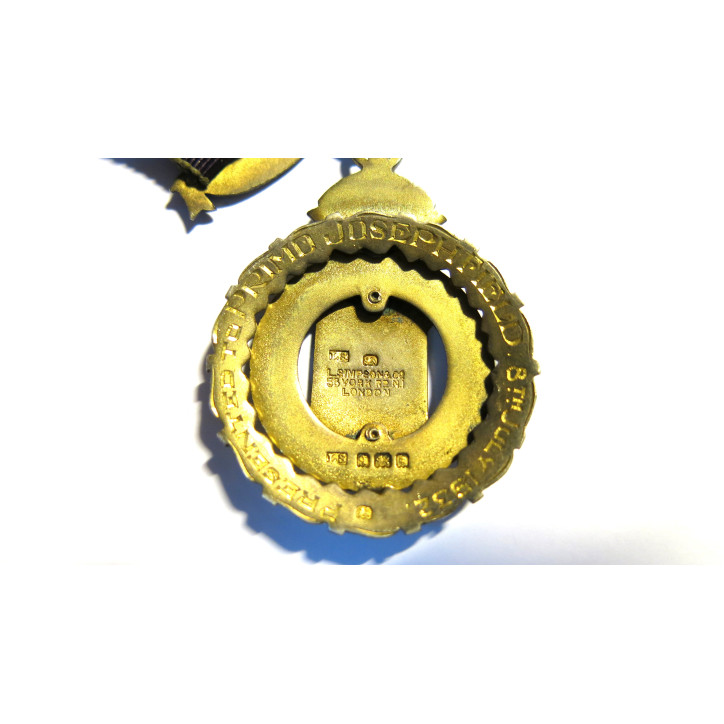 Médaille Justice Truth Philanthropy lodge 49 Ref bo4