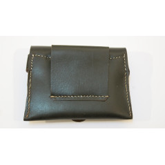 Porte clips de ceinturon en cuir marron pour Lebel -Berthier  ref 632