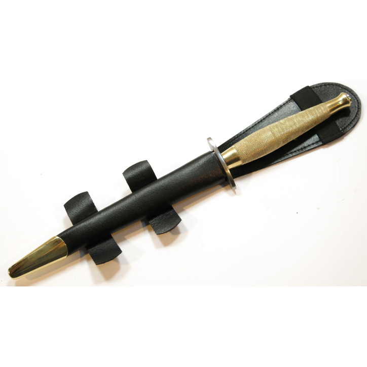 Fairbairn english dagger with black scabbard