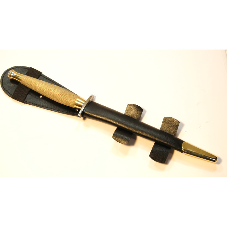 Fairbairn english dagger with black scabbard