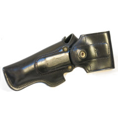 Etui cuir fabrication Scorpion droitier revolver 3 pouces Ref R80 D