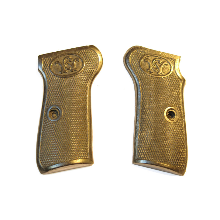 Plaquettes Walther 6.35 modèle numéro 7 bakélite 