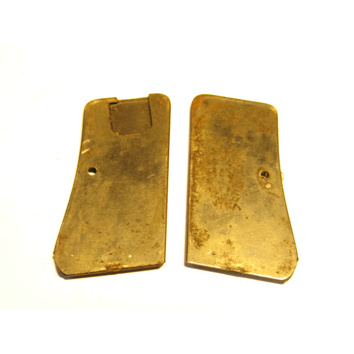 Plaquettes de crosse bakélite  pistolet Beretta modèle 34 calibre 6.35 UN1