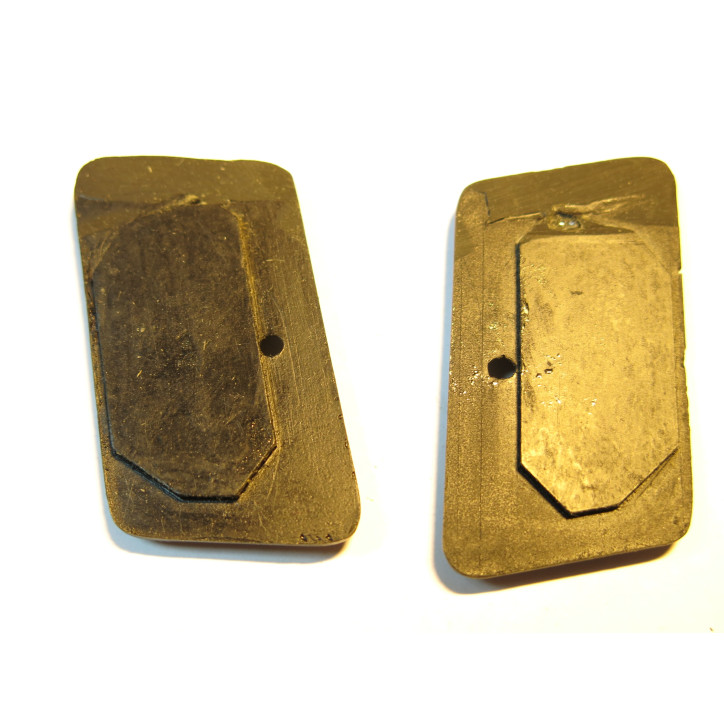 Plaquettes pistolet Colt pocket modèle 1908  calibre 6.35