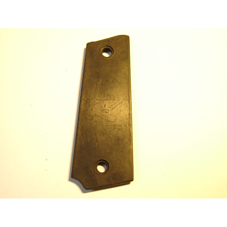 Plaquette bois droite usagée  Colt 45   Ref C 72