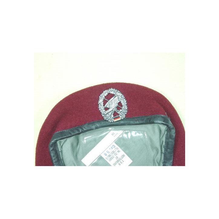 Béret rouge Parachutiste Bundeswehr