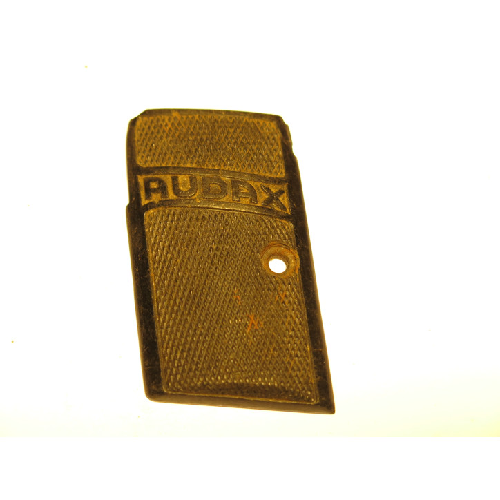 Plaquette gauche bakelite  de crosse AUDAX 6.35 