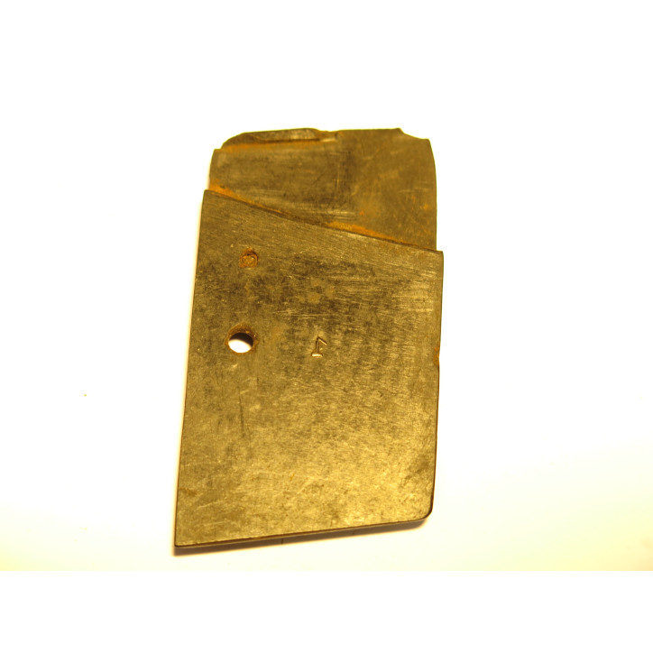 Plaquette gauche bakelite  de crosse AUDAX 6.35 