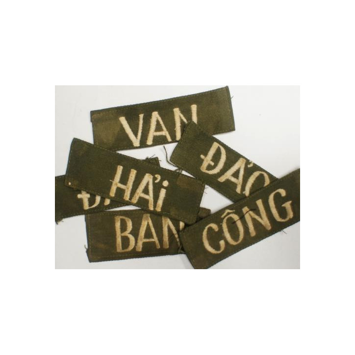 Bande patronymique troupe Sud Vietnam blanc fond OD ref bo 181 