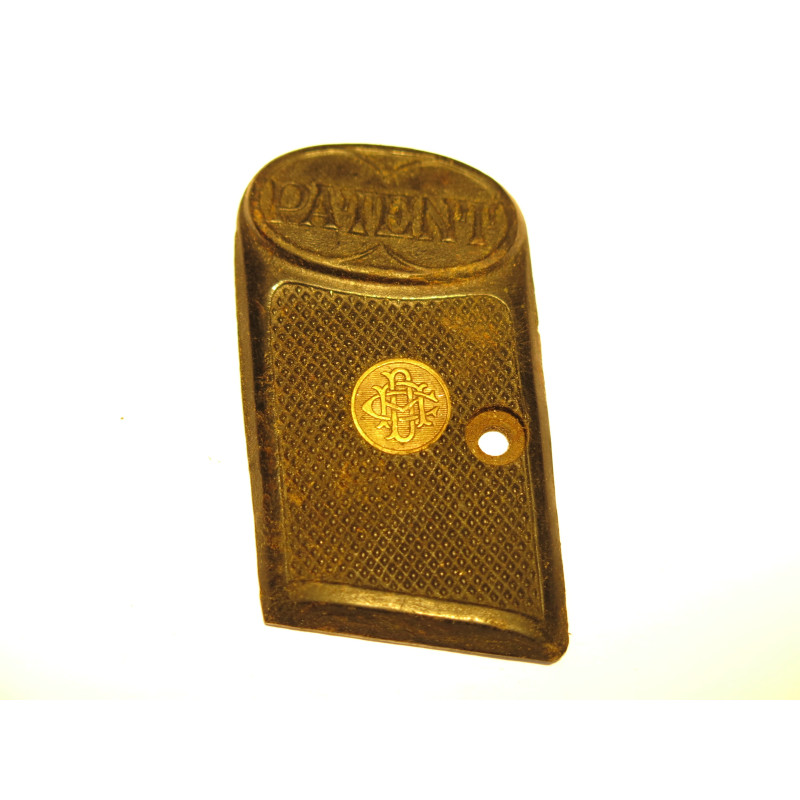 Plaquette BAKELITE droite pistolet Patent   6.35    UN1