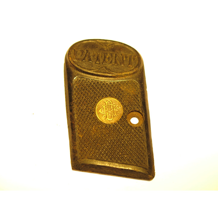 Plaquette BAKELITE droite pistolet Patent   6.35    UN1