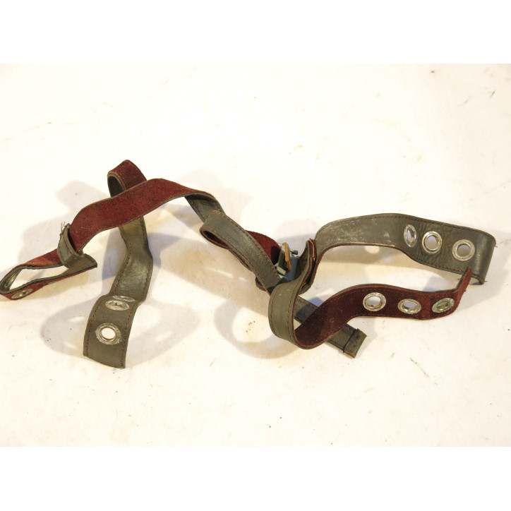 Jugulaire cuir Casque parachutiste Luft Bundeswher 