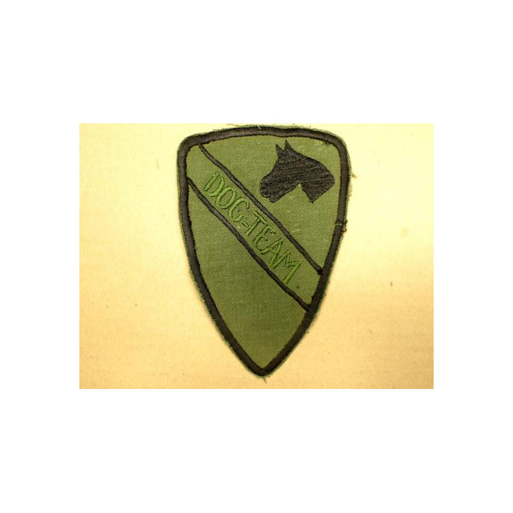 Patch US 1st  cavalry division Dog -team