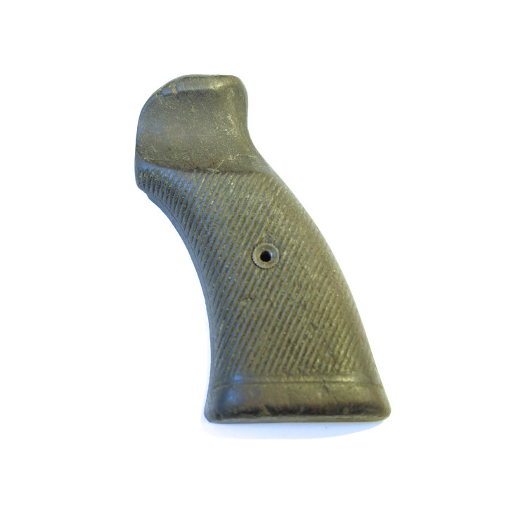 Plaquette gauche en bois de revolver Webley calibre 38 Ref Pl 202 