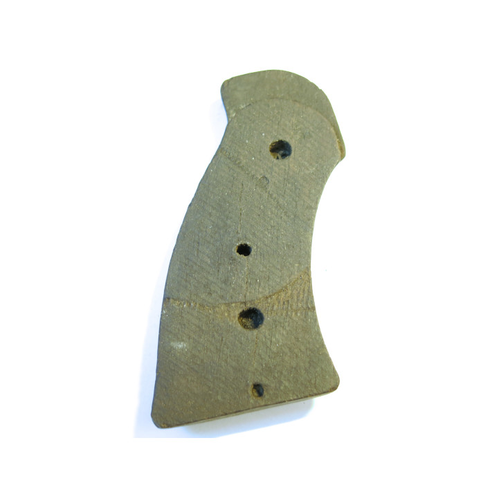 Plaquette gauche en bois de revolver Webley calibre 38 Ref Pl 202 