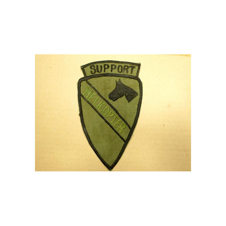 Patch US DMZ 1st  cavalry division subdue Support helicopter ref bo 137 