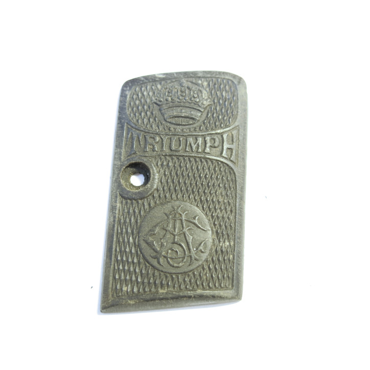 Grip right  bakelite Pistolet TRIUMPH Ref  pL 203 