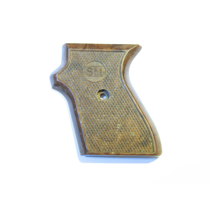 Plaquette gauche  en bakelite Pistolet Ref  pL 302