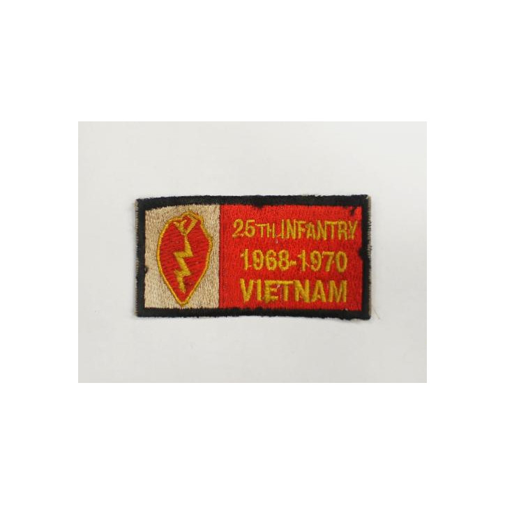 Tab tissu 25th Infantry 68/70 Vietnam