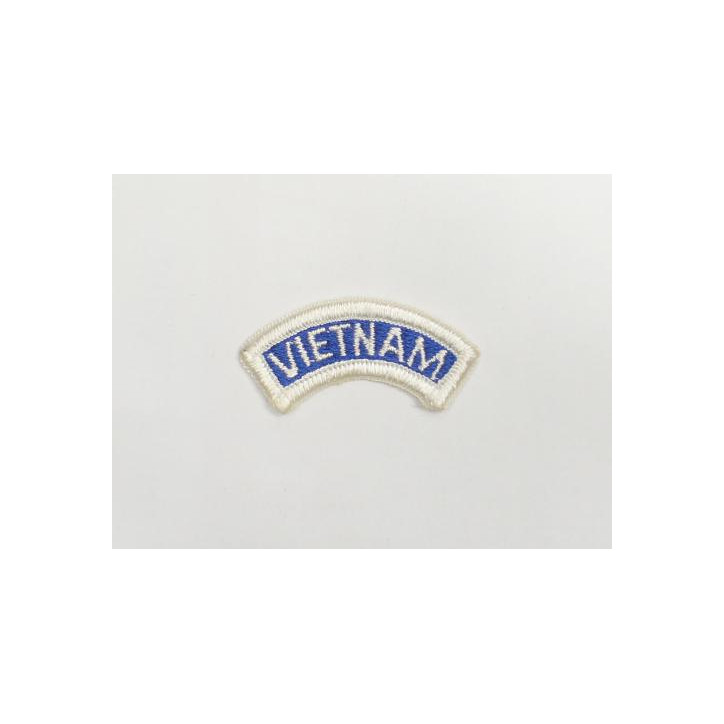Tab VIETNAM  blanc fond bleu
