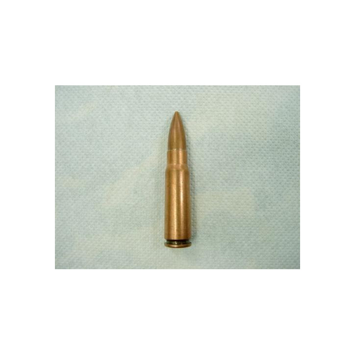 7.62 x 39 AK 47 de manipulation règlementaire laiton 