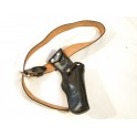 Etui cuir Bucheimer revolver 3 pouces avec ceinturon 