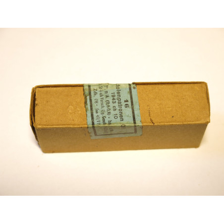 Boite vide P08 Luger ch Belgique 1943    ref 23   c33